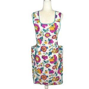VINTAGE retro 60’s floral apron
